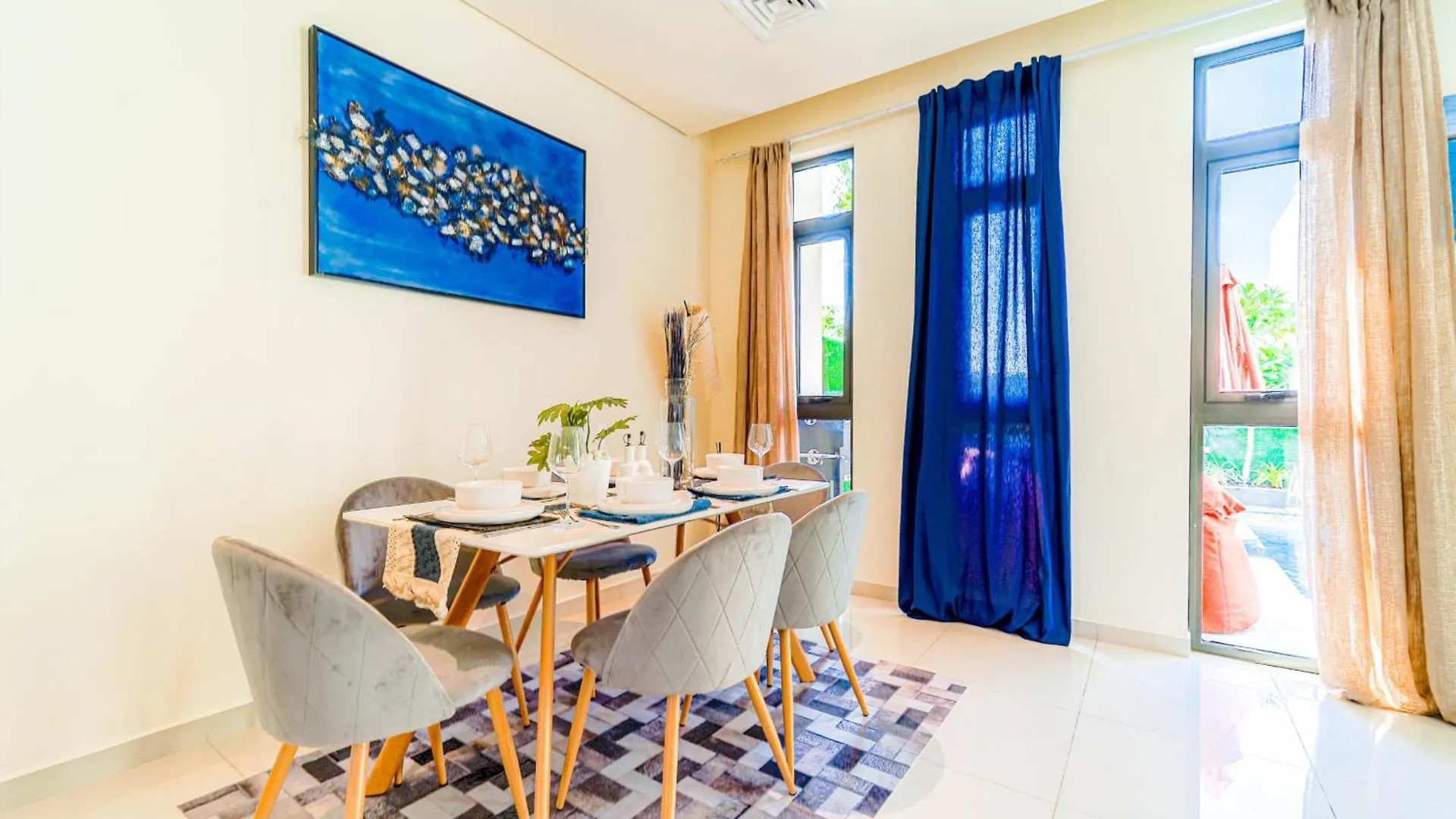 Dubai Private Pool Villa Damac Hills 2 Deleguest Spojené arabské emiráty